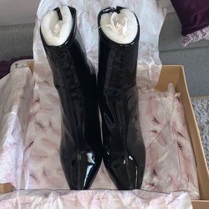 Patent Leather Boots